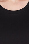 Clovia Cotton Shorts Set - Black — thumbnail 7