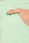 Clovia Cotton Shorts Set - Green — thumbnail 9