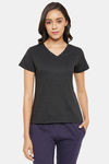 Clovia Cotton Shirt - Grey — thumbnail 1
