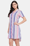Clovia Rayon Knee Length Nightdress - Assorted — thumbnail 3