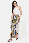 Clovia Crepe Loungewear Pyjama - Yellow — thumbnail 5