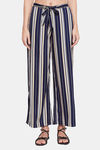 Clovia Crepe Loungewear Pyjama - Blue — thumbnail 1