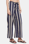 Clovia Crepe Loungewear Pyjama - Blue — thumbnail 2
