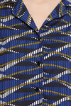 Clovia Rayon Pyjama Set - Blue — thumbnail 5