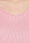 Clovia Cotton Pyjama Set - Pink — thumbnail 7