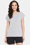 Clovia Cotton Top - Grey — thumbnail 1