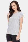 Clovia Cotton Top - Grey — thumbnail 3