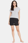Clovia Cotton Top - Grey — thumbnail 5
