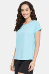 Clovia Cotton Top - Blue — thumbnail 3