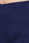 Clovia Cotton Pyjama Set - Blue — thumbnail 6