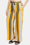Clovia Crepe Lounge Pants - Yellow — thumbnail 3