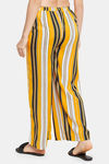 Clovia Crepe Lounge Pants - Yellow — thumbnail 4