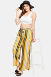 Clovia Crepe Lounge Pants - Yellow — thumbnail 5