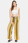 Clovia Crepe Lounge Pants - Yellow — thumbnail 6
