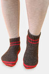 Velvery Acrylic Socks - Grey — thumbnail 1