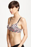 Rosaline Basic Print Padded Non Wired 3/4th Coverage T-Shirt Bra-Just Being Print Pink — thumbnail 2