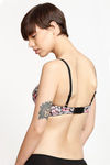 Rosaline Basic Print Padded Non Wired 3/4th Coverage T-Shirt Bra-Just Being Print Pink — thumbnail 3