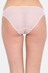 Lotus Leaf Medium Rise Half Coverage Bikini Panty - Peach — thumbnail 4