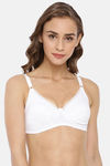 Rupa Double Layered Non-Wired Full Coverage Bra - White — thumbnail 1