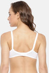 Rupa Double Layered Non-Wired Full Coverage Bra - White — thumbnail 3