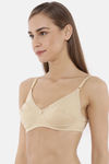 Rupa Double Layered Non-Wired Full Coverage Bra - Nude — thumbnail 2