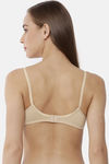 Rupa Double Layered Non-Wired Full Coverage Bra - Nude — thumbnail 3
