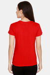 Rupa Cotton Solid T-Shirt - Chilli Red — thumbnail 3