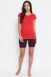 Macrowoman Sleep Top - Rose Red — thumbnail 4