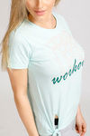 West Vogue Easy Movement T-Shirt - Aqua — thumbnail 5