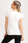 West Vogue Easy Movement T-Shirt - White — thumbnail 3