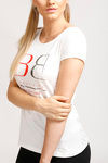 West Vogue Easy Movement T-Shirt - White — thumbnail 5