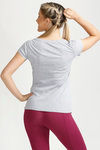 West Vogue Easy Movement T-shirt - Grey — thumbnail 3