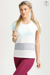 West Vogue Easy Movement T-Shirt- Mint Blue — thumbnail 1