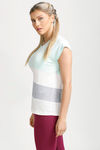 West Vogue Easy Movement T-Shirt- Mint Blue — thumbnail 2
