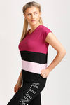 West Vogue Easy Movement T-Shirt - Pink — thumbnail 2