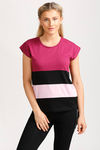 West Vogue Easy Movement T-Shirt - Pink — thumbnail 4