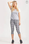 West Vogue Skin Fit Pants - Black N White — thumbnail 1