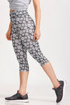 West Vogue Skin Fit Pants - Black N White — thumbnail 3