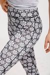 West Vogue Skin Fit Pants - Black N White — thumbnail 5