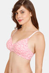 Rosaline Padded Non Wired 3/4th Coverage T-Shirt Bra - Fairy Tale — thumbnail 2