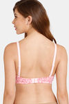 Rosaline Padded Non Wired 3/4th Coverage T-Shirt Bra - Fairy Tale — thumbnail 3