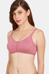 Rosaline Everyday Double Layered Non-Wired 3/4th Coverage T-Shirt Bra - Malaga — thumbnail 3