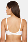 Rosaline Everyday Double Layered Non Wired 3/4th Coverage T-Shirt Bra - Bright White2 — thumbnail 3