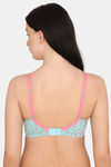 Rosaline Everyday Double Layered Non Wired 3/4th Coverage T-Shirt Bra - Aqua Splash — thumbnail 3