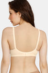 Rosaline Everyday Double Layered Non Wired 3/4th Coverage T-Shirt Bra - Peach — thumbnail 2