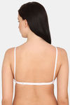 Rosaline Everyday Double Layered Non Wired Medium Coverage T-Shirt Bra With Multiway Back Strap - White — thumbnail 3