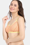 Rosaline Everyday Double Layered Non Wired 3/4th Coverage T-Shirt Bra - Popcorn — thumbnail 3