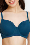 Rosaline Padded Wired 3/4th Coverage T-Shirt Bra - Poseidon — thumbnail 4