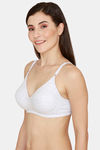 Rosaline Everyday Double Layered Non Wired 3/4th Coverage T-Shirt Bra - Ecru Melange — thumbnail 3