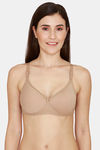 Rosaline Padded Non Wired 3/4th Coverage T-Shirt Bra - Nude — thumbnail 1